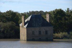 La maison dans l'eau ou maison dans la Loire 
